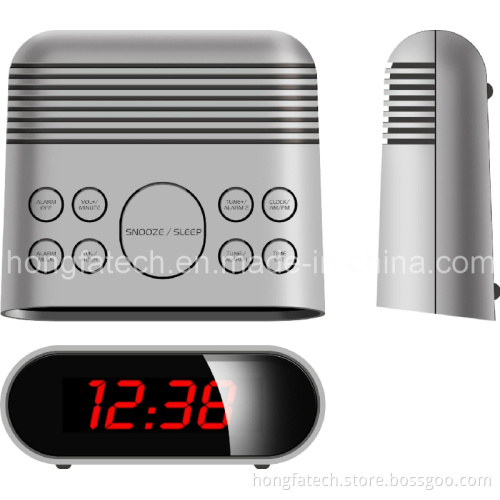 0.6 Inches LED Pll Alarm Clock Radio (HF-1207)